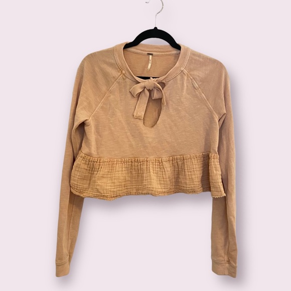 $78 NWOT Free People Sweet Jane Pullover Top Size Small - Picture 3 of 7